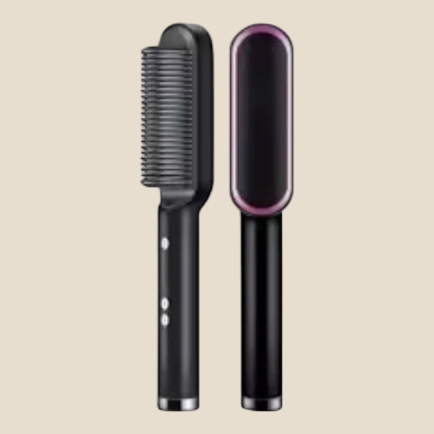 Brosse chauffante lissante